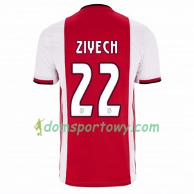 Koszulka Ajax Amsterdam Hakim Ziyech 22 Domowe Koszulki Piłkarskie 2019-2020 Krótki Rękaw